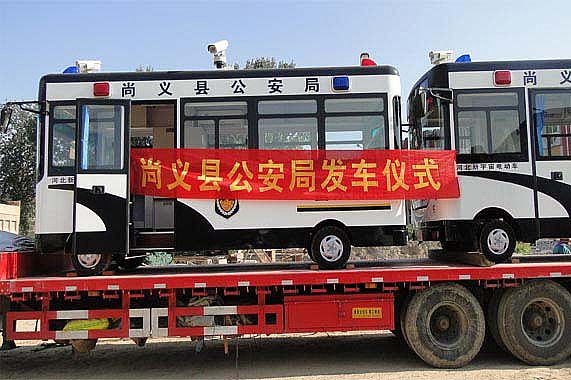尚義縣公安局發(fā)車(chē)儀式