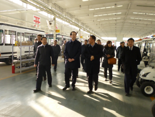 1月22日，石家莊市委副書記、市長王亮到我公司調(diào)研調(diào)研