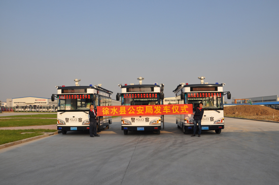 河北徐水：移動式警務室發(fā)車，需求激活市場