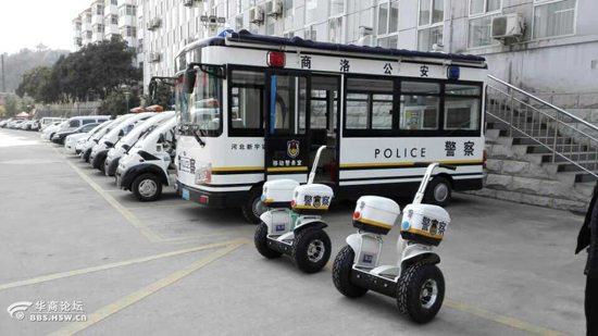 轉(zhuǎn)載！商洛公安獲贈(zèng)的電動(dòng)巡邏車、單警雙輪車將投入春節(jié)安保