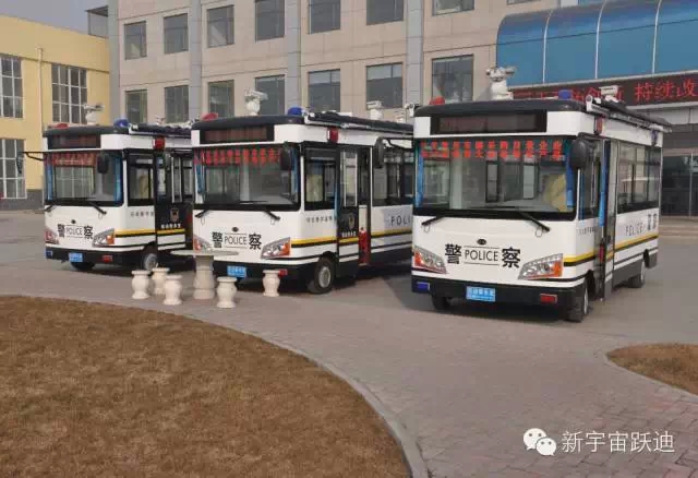 躍迪移動(dòng)警務(wù)室發(fā)車南通，方便群眾求助，提升群眾安全感