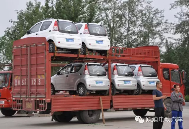 躍迪電動汽車，總裝下線發(fā)車湖南