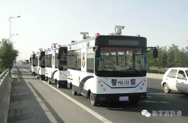 躍迪移動警務(wù)室發(fā)車欒城—助力欒城公安，全面防范打擊犯罪