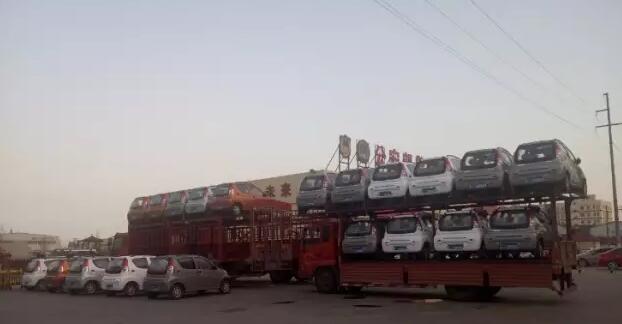 躍迪電動汽車批量發(fā)車滄州——軍工品質(zhì)，是您購買首選