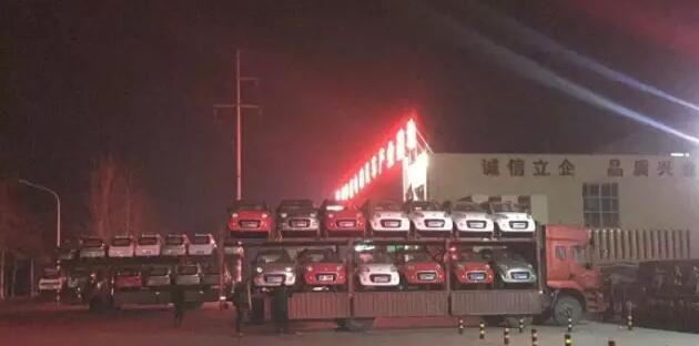 躍迪電動汽車批量發(fā)車滄州——軍工品質(zhì)，是您購買首選