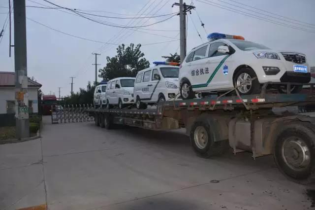躍迪電動(dòng)綜合執(zhí)法車順利發(fā)往天津