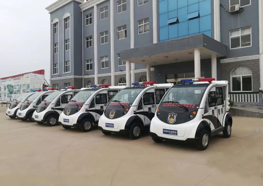 躍迪警用電動(dòng)巡邏車(chē)整裝待發(fā)