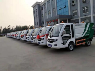 上門收運！甘肅省批量購入的廚余垃圾車正式投入使用