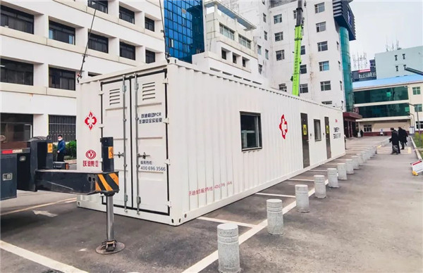 及時部署、快速檢測——躍迪移動PCR核酸檢測方艙在行動