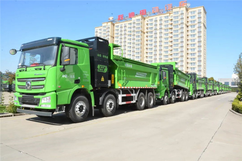【熱銷(xiāo)爆款】躍迪純電動(dòng)換電式渣土車(chē)