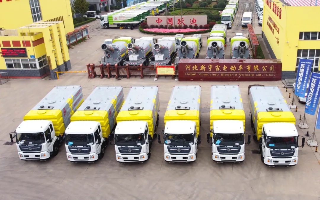躍迪純電動(dòng)高壓清洗車—以高壓之力，凈城市之塵