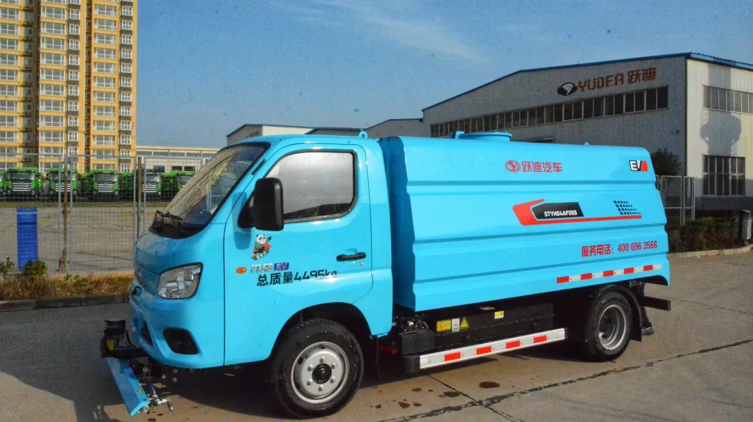 躍迪新能源汽車：綠色動力，引領未來環(huán)衛(wèi)新風尚·